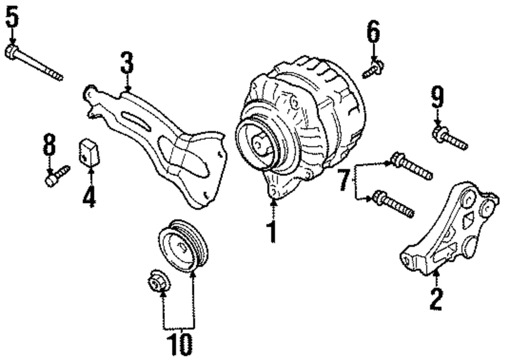 Alternator Bolt - Nissan (11717-53F00)