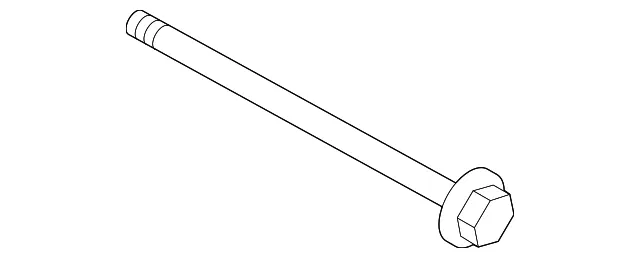 Alternator Bracket Bolt - Nissan (11916-0W00B)