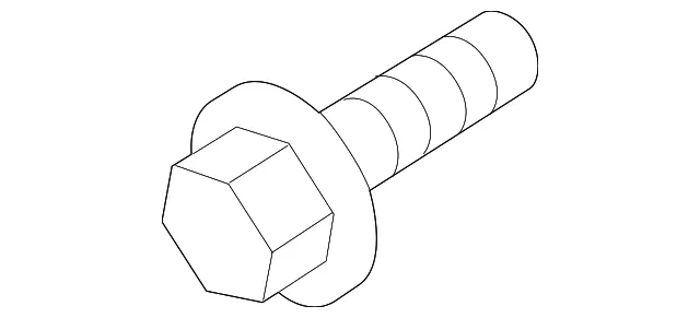 Alternator Bracket Bolt - Nissan (11916-8J10A)
