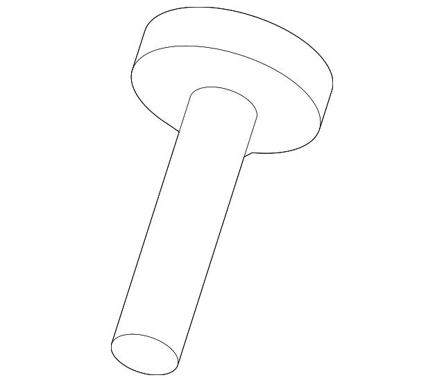 High Mount Lamp Retainer Screw - Kia (12431-03127K)
