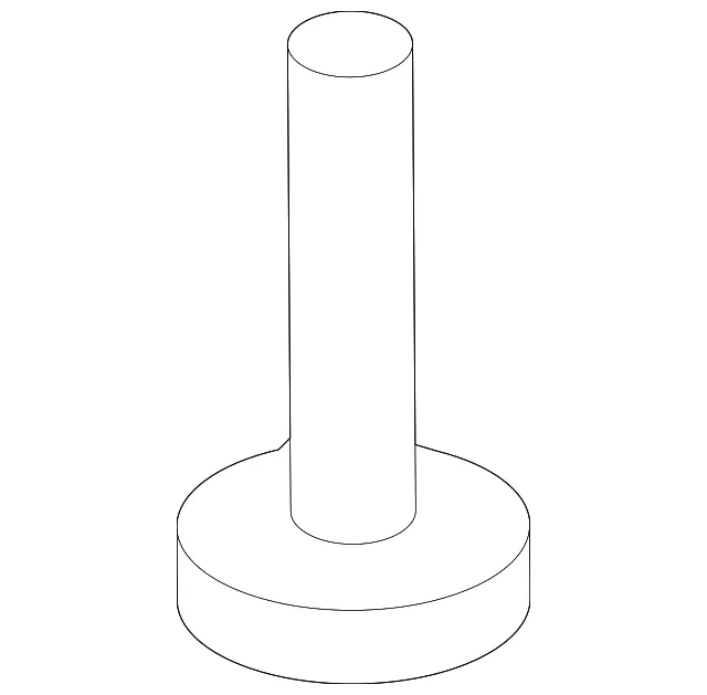 High Mount Lamp Screw - Kia (12493-04127K)