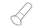 License Lamp Screw - Kia (12493-06206B) - view 3