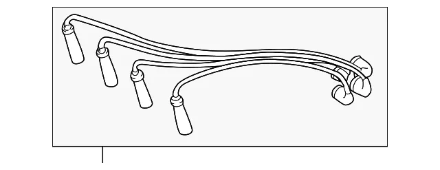 Spark Plug Wire Set - Volvo (1275603) - view 2
