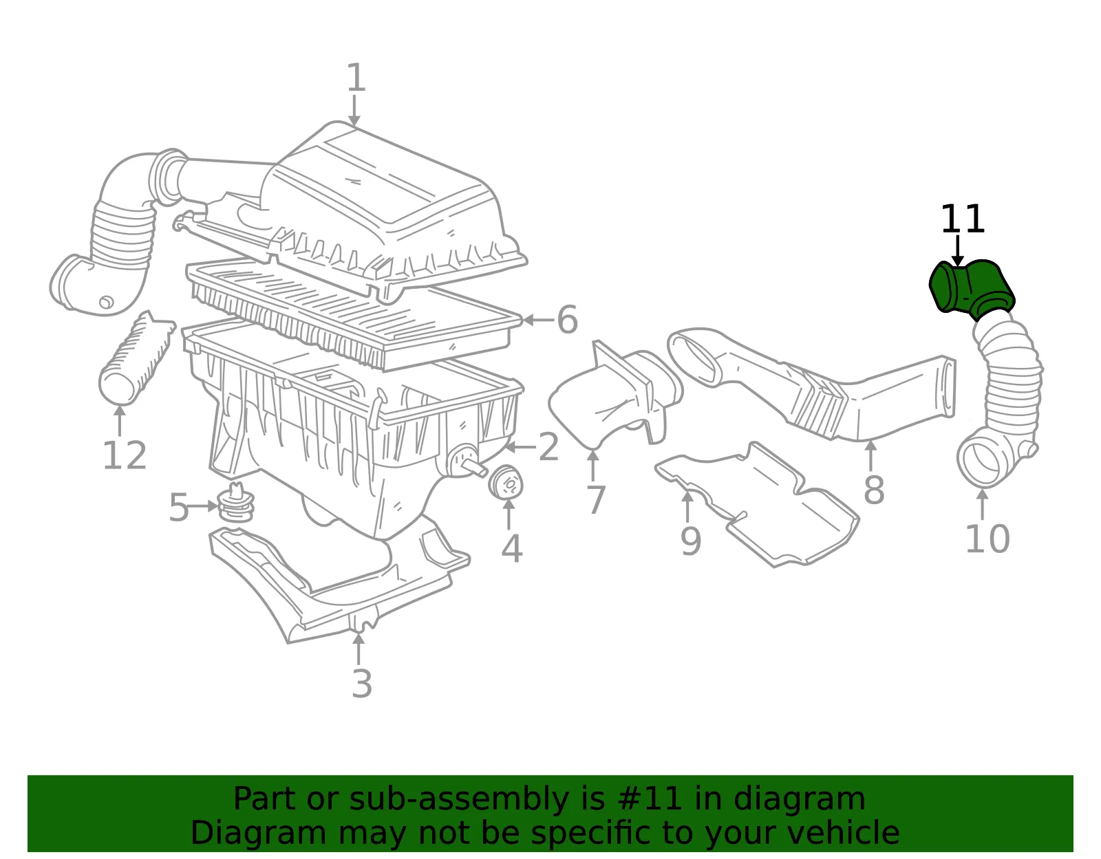Mass Air Flow Sensor - Volvo (1275749) - view 3