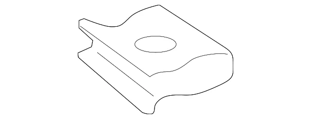 License Lamp U-Nut - Kia (13357-04036)