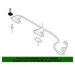 License Lamp U-Nut - Kia (13357-04036) - view 4