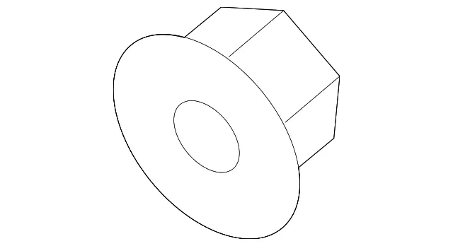 High Mount Lamp Nut - Kia (13395-05001)