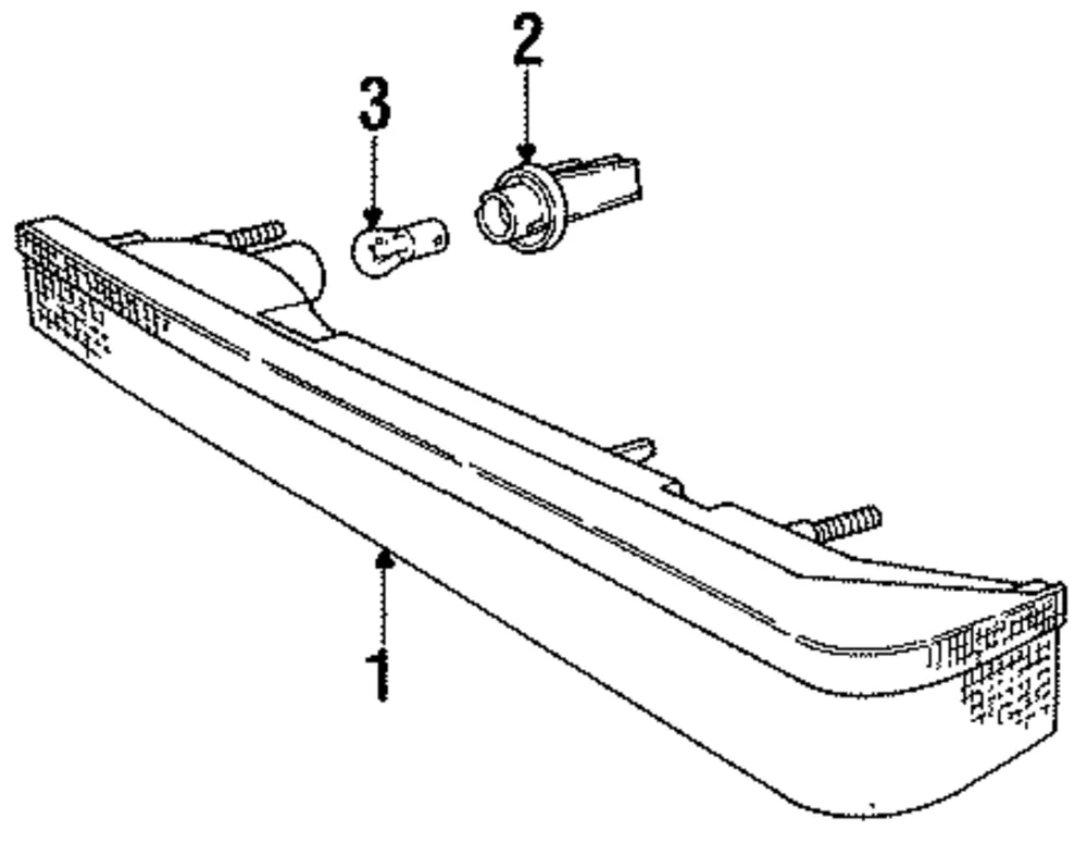Signal Lamp - Driver's Side (LH) - Volvo (1342328)