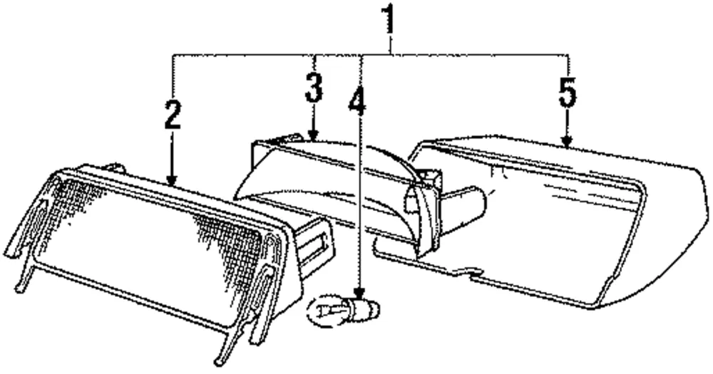 High Mount Lamp - Volvo (1358451)