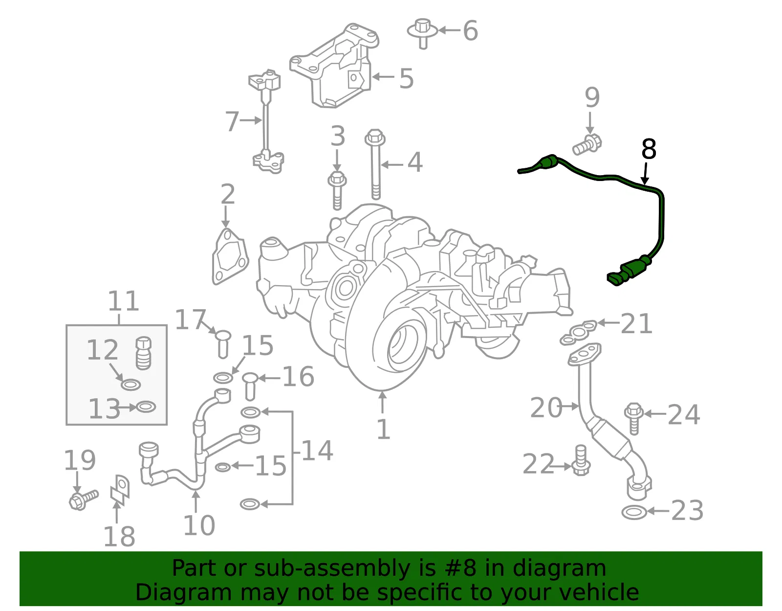 Sensor - Nissan (144A3-EZ40C) - view 2