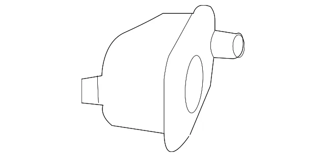 Evaporative Emissions System Line Connector - Nissan (14960-6MM0A)