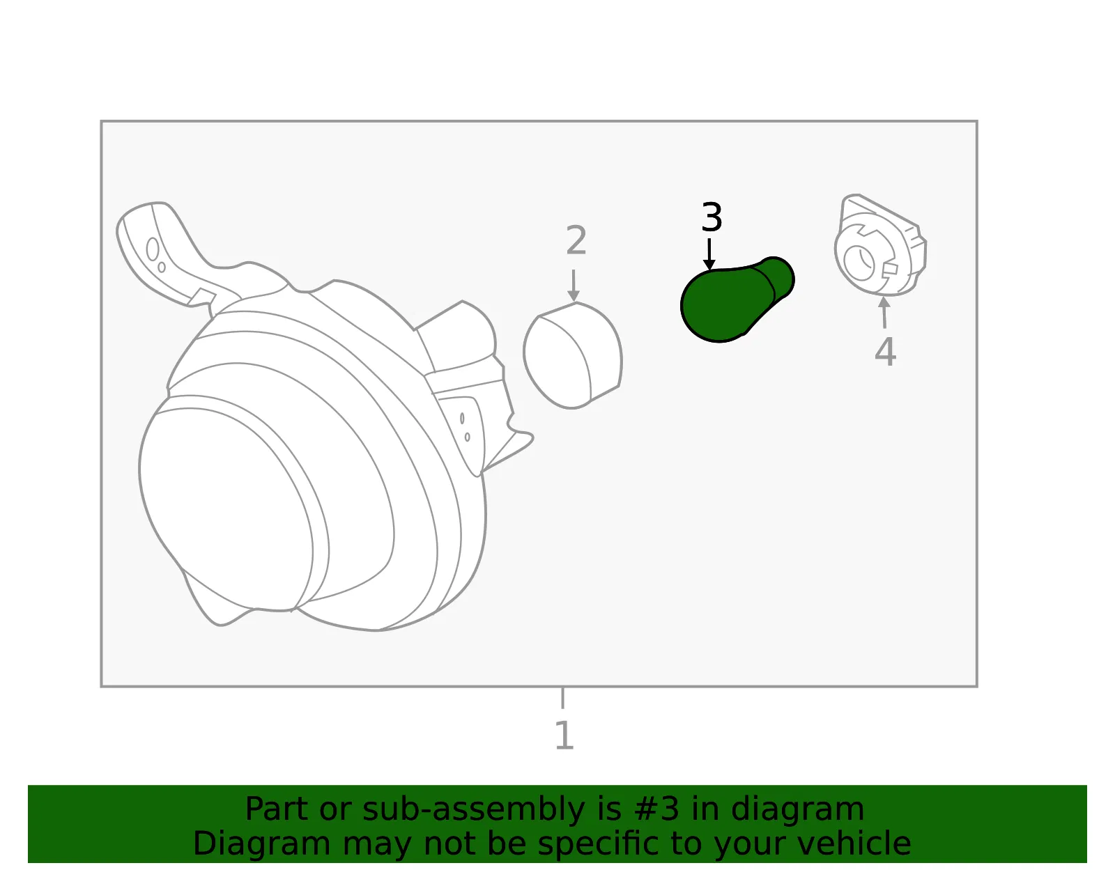 Tail Light Bulb - Kia (18642-21008H) - view 2