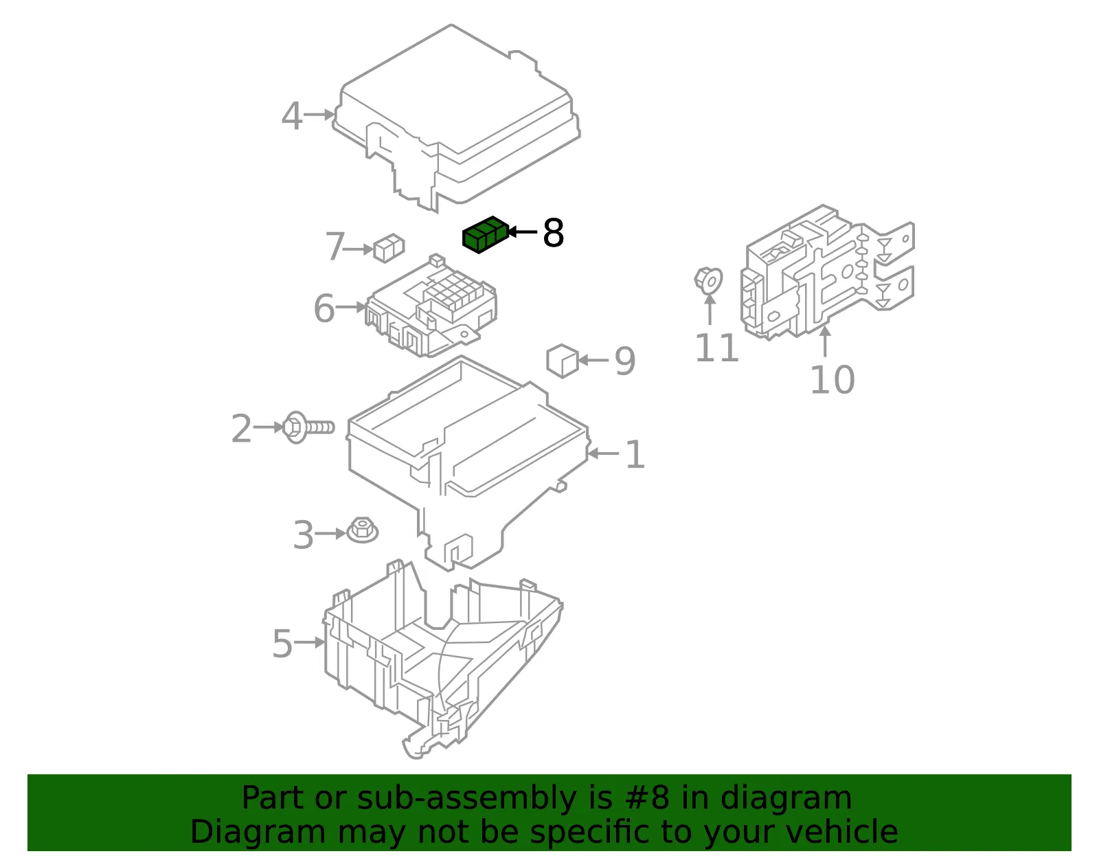 Fuse - Kia (18790-04933) - view 2