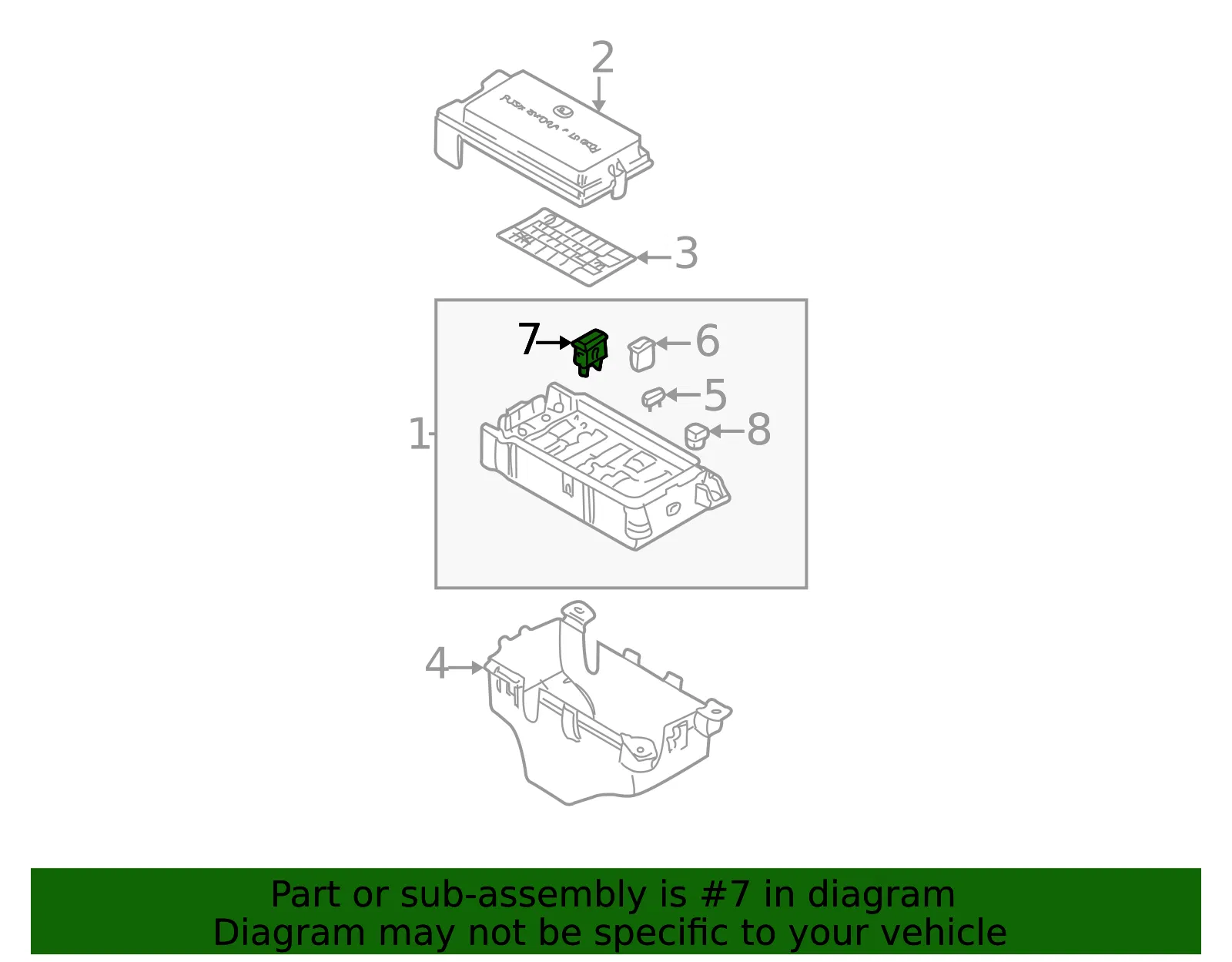 Fuse - Kia (18980-06575) - view 2