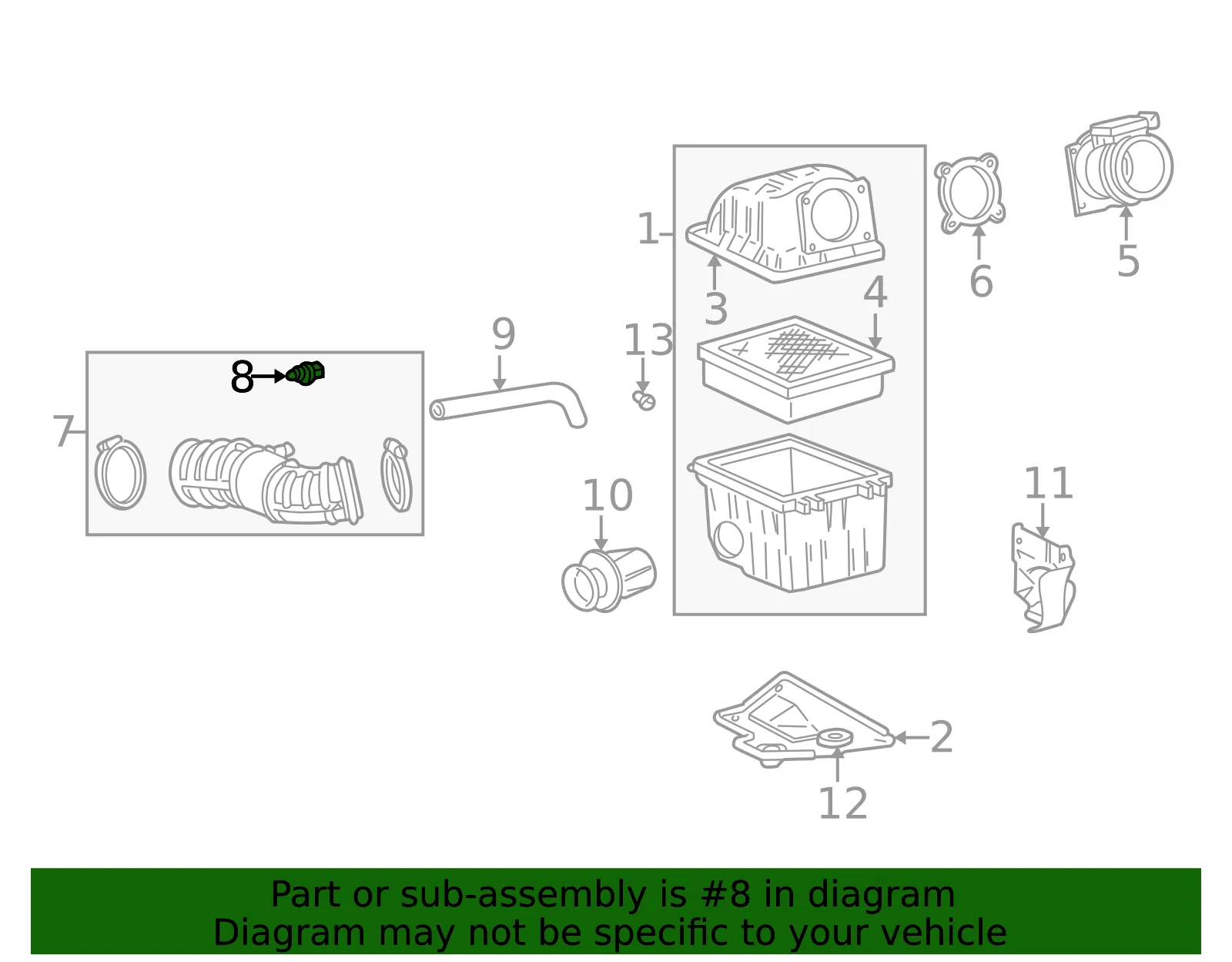 Sensor - MAZDA (1F2018845) - view 2