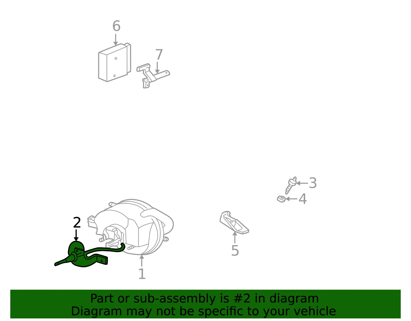 Acc Wire - MAZDA (1F2266311) - view 2