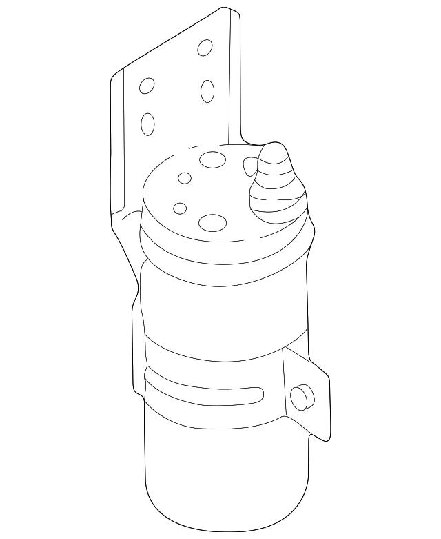 A/C Receiver Drier - Kia (1K2N1-61500)