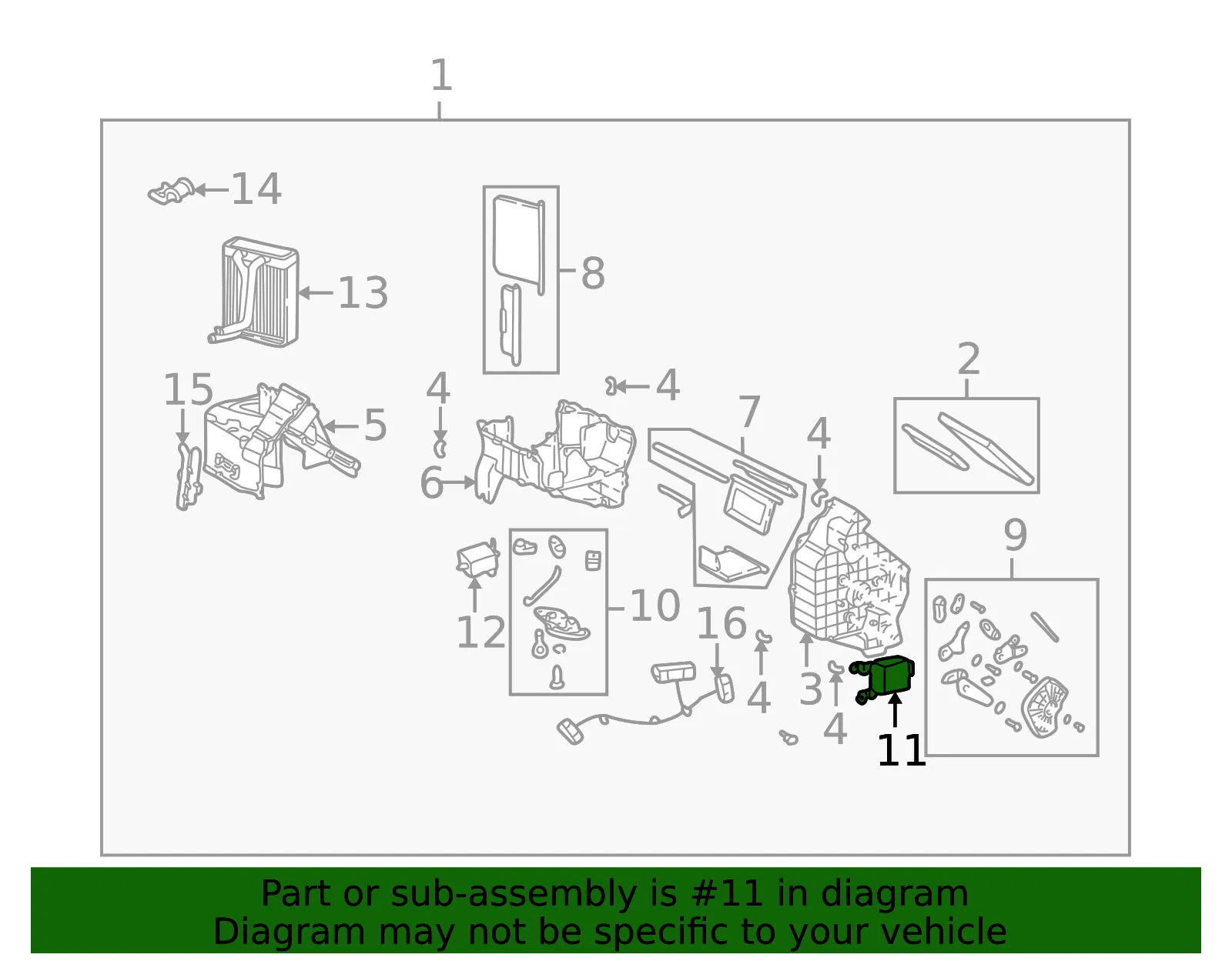 Actuator - Kia (1K2N1-61A35) - view 2