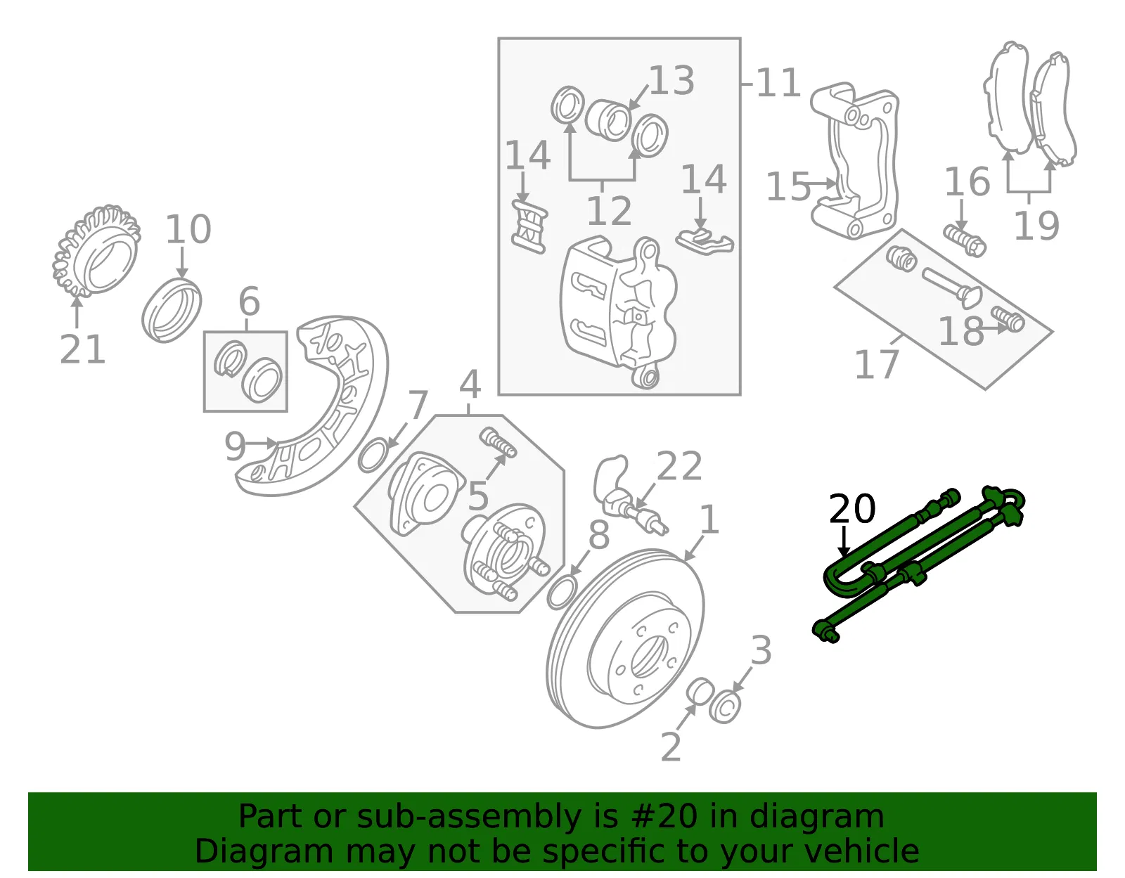 ABS Sensor Wire - Mazda (1f0043701b) - view 2