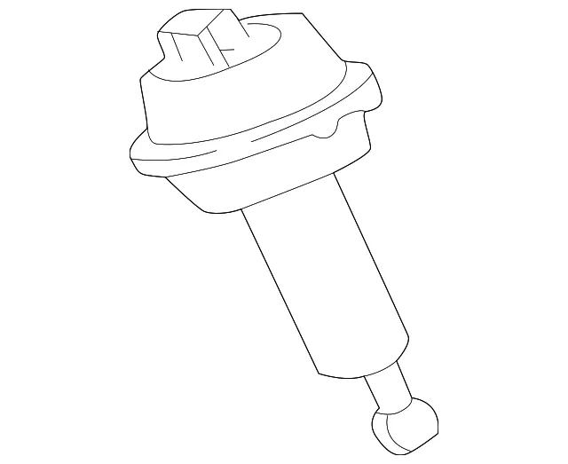Exhaust Gas Re-Circulation (Egr) Valve Connector - Mazda (1f2018740a)