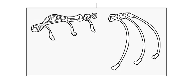 Spark Plug Wire Set - Mazda (1f2218140b)