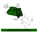 Starter - Mazda (1f6018400b) - view 4
