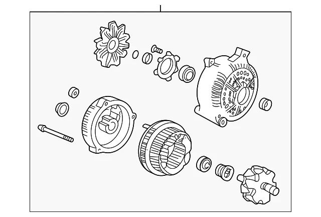 Alternator - Mazda (1f7018300b)