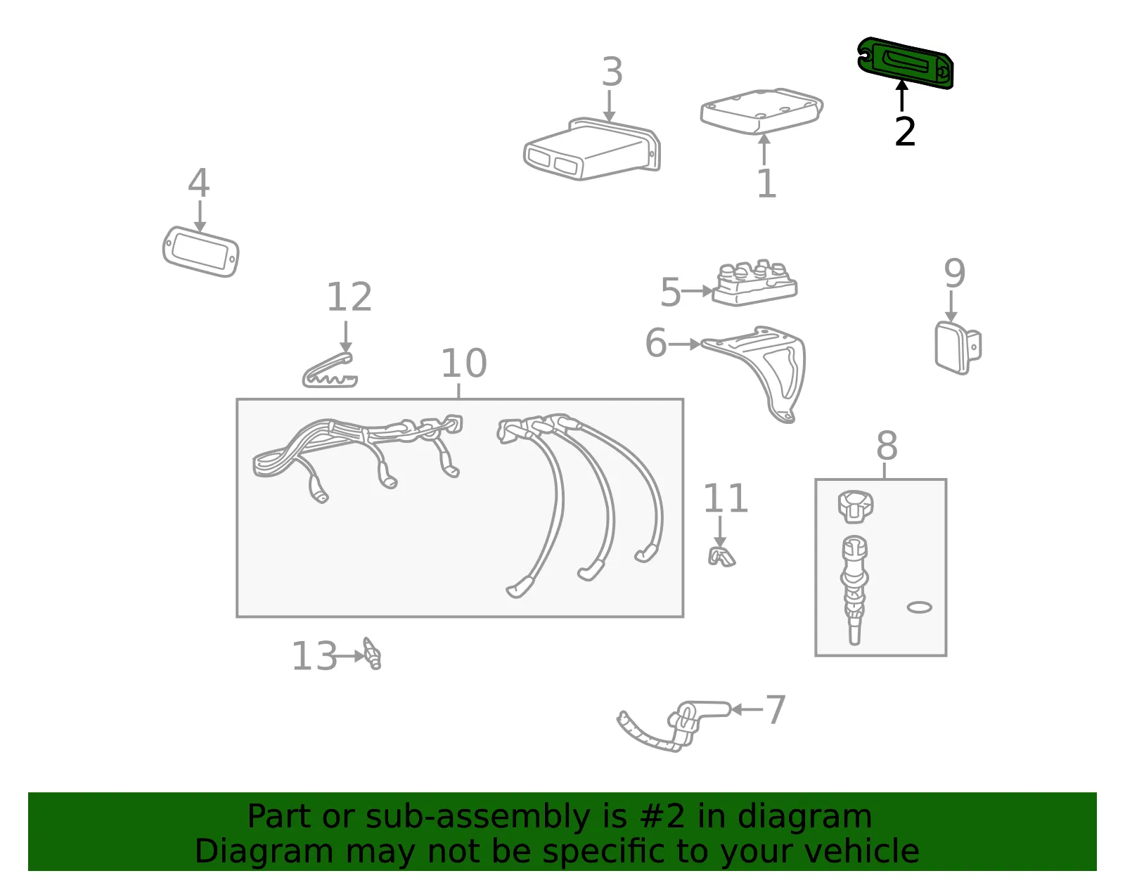 Engine Control Module (ECM) Cover - Mazda (1faa67990) - view 2