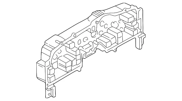 Instrument Cluster Housing - Mazda (1fab55471)