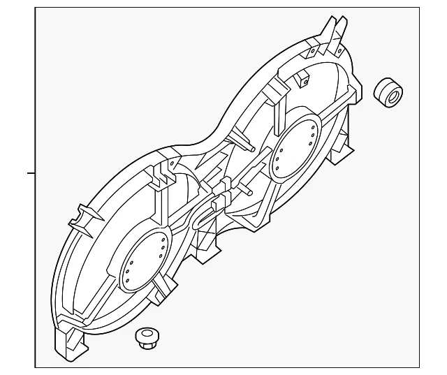 Fan Module - Nissan (21481-5AF1A)