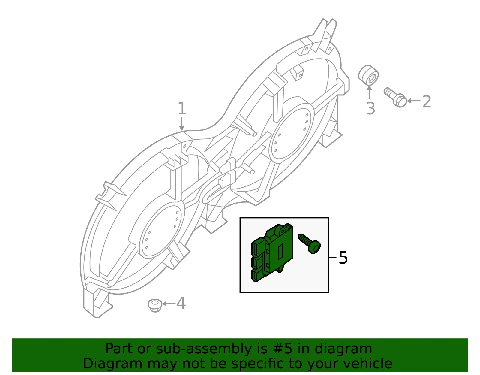 Control Module - Nissan (21493-3JA0E) - view 4