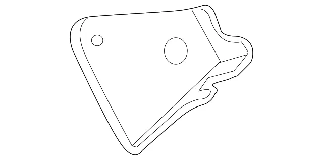 Upper Oxygen Sensor Bracket - Driver's Side (LH) - Nissan (22650-EZ30B)