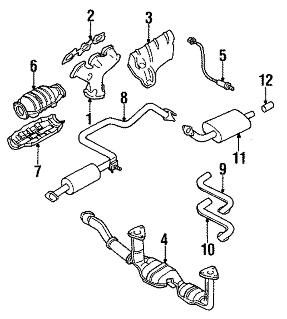 Oxygen Sensor - Nissan (22690-40U06)