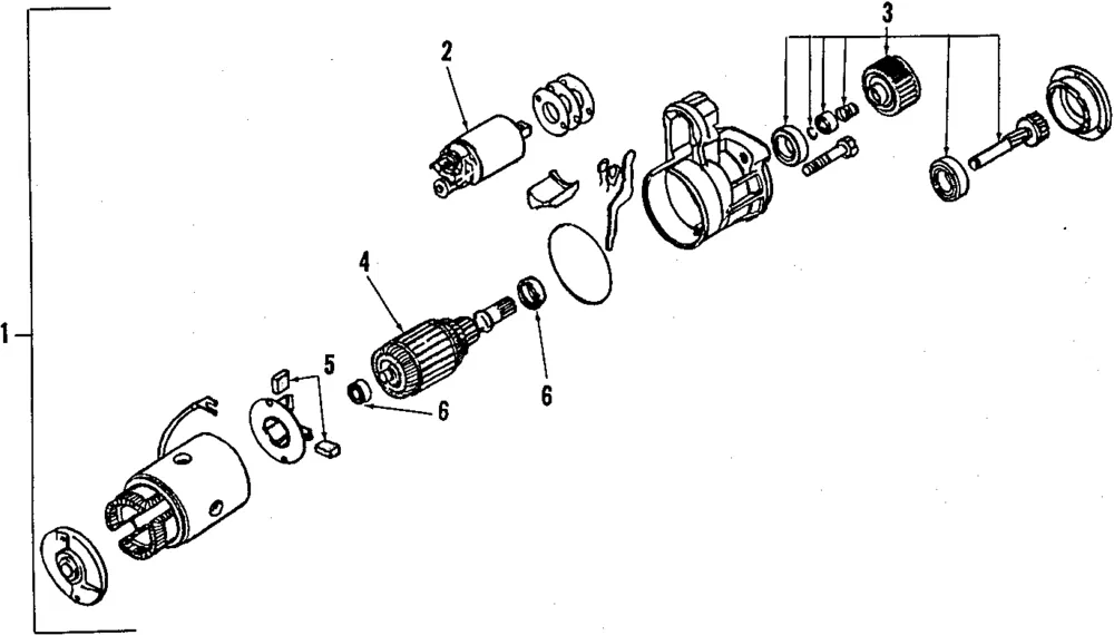 Starter - Nissan (2330M-30P16RW)