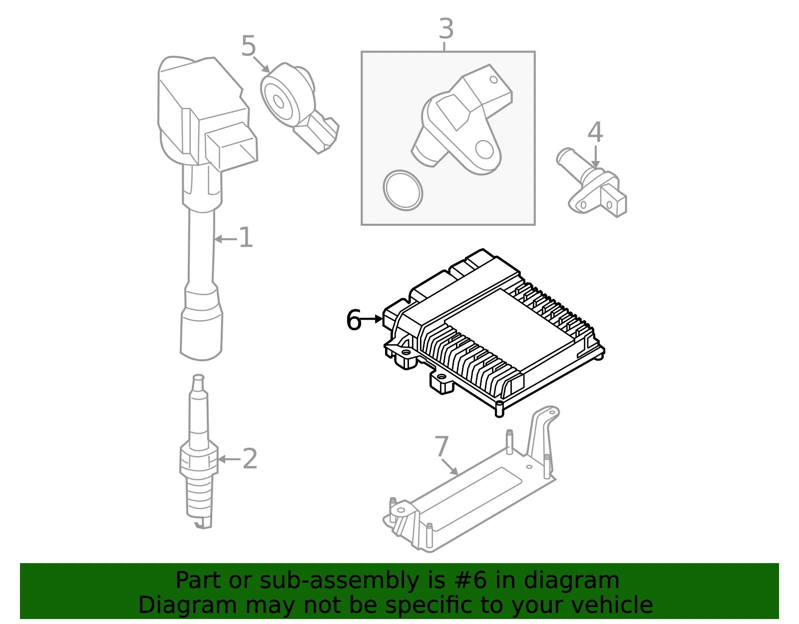 ECM - Nissan (23703-9PU0A) - view 2