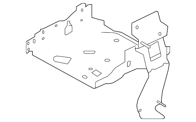 Engine Control Module (ECM) Bracket - Nissan (23707-8FL0A)