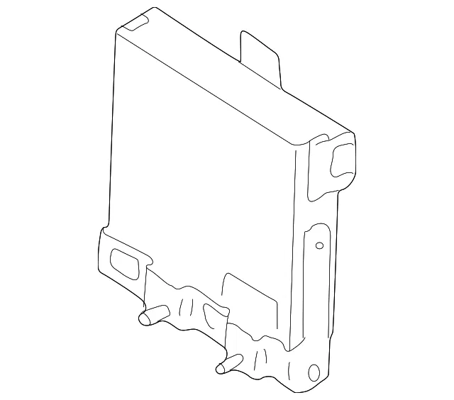 Engine Control Module (ECM) - Nissan (23710-6W100) - view 2
