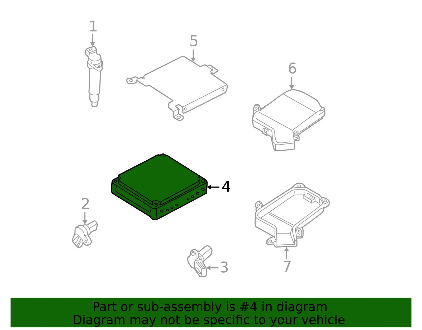 Engine Control Module (ECM) - Nissan (23710-8U423) - view 2