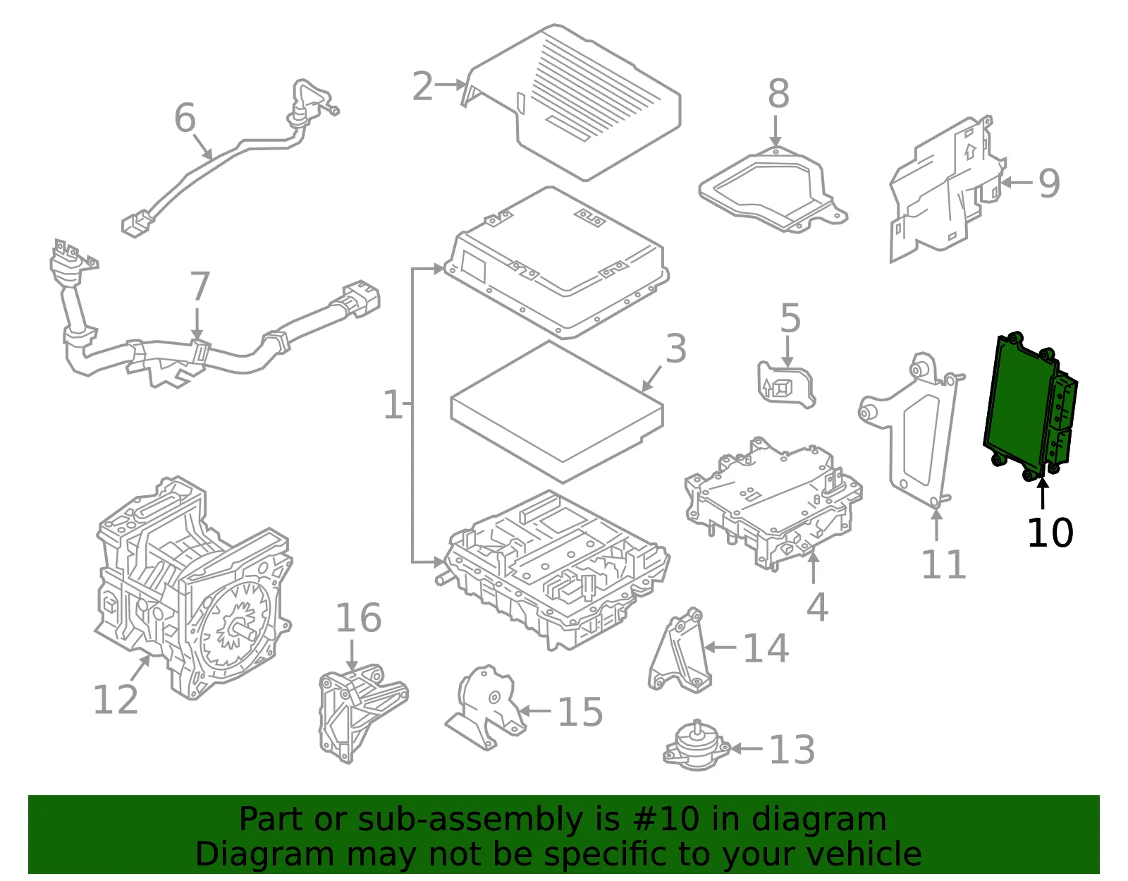 Control Module - Nissan (23740-5SG3E) - view 2