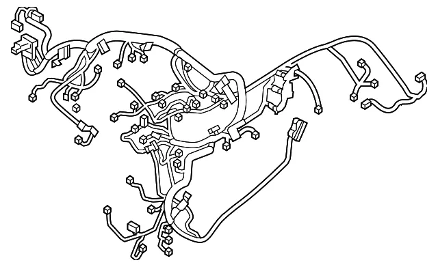 Engine Wiring Harness - Nissan (24010-7KA3E)