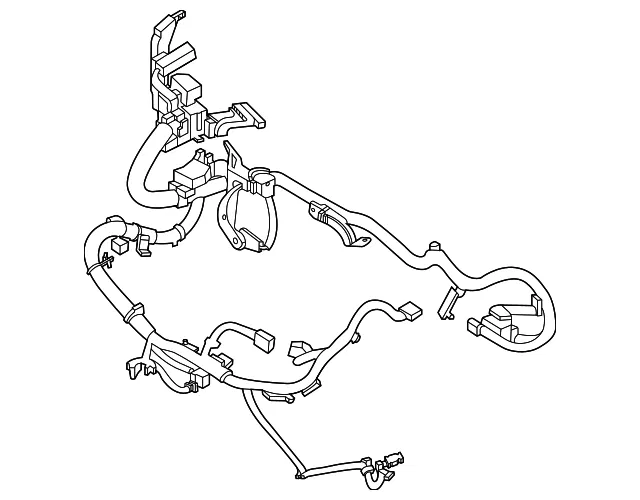 Hybrid Electric Motor Wiring Harness - Nissan (24011-5MP0B)