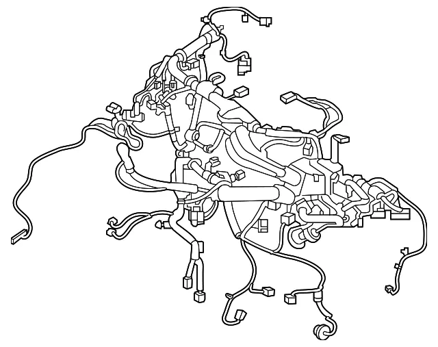 Engine Wiring Harness - Nissan (24011-7BA0A)