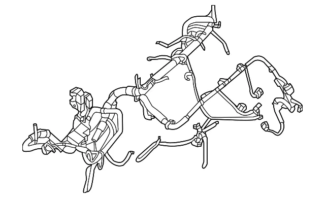 Engine Wiring Harness - Nissan (24011-9PR1A)