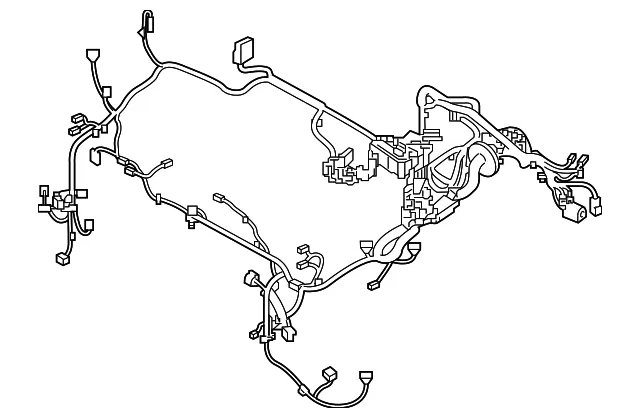 Headlight Wiring Harness - Nissan (24012-5RL1B)