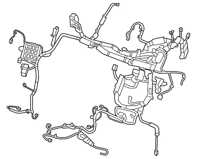 Wire Harness - Nissan (24012-5SA0A)