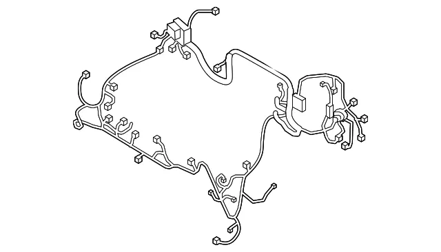 Engine Compartment Wiring Harness - Nissan (24012-6HT0C)