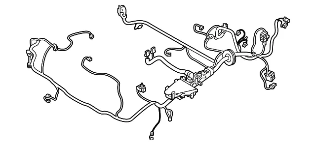 Wire Harness - Nissan (24012-6MT1B)