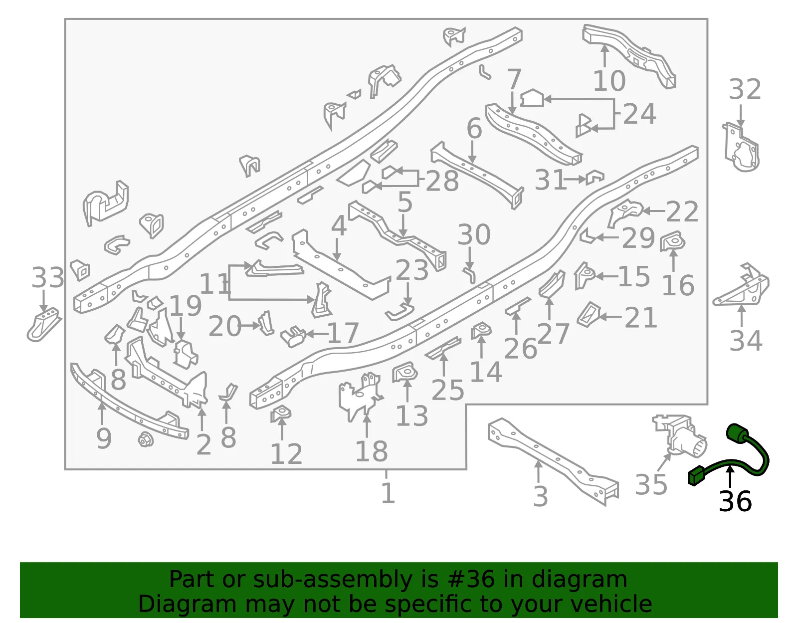 Trailer Tow Harness - Nissan (24015-1LA0A) - view 2