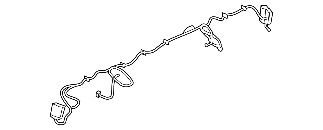Parking Aid System Wiring Harness - Nissan (24015-9FT5A)