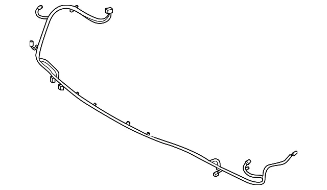 Parking Aid System Wiring Harness - Nissan (24033-6RF0C)